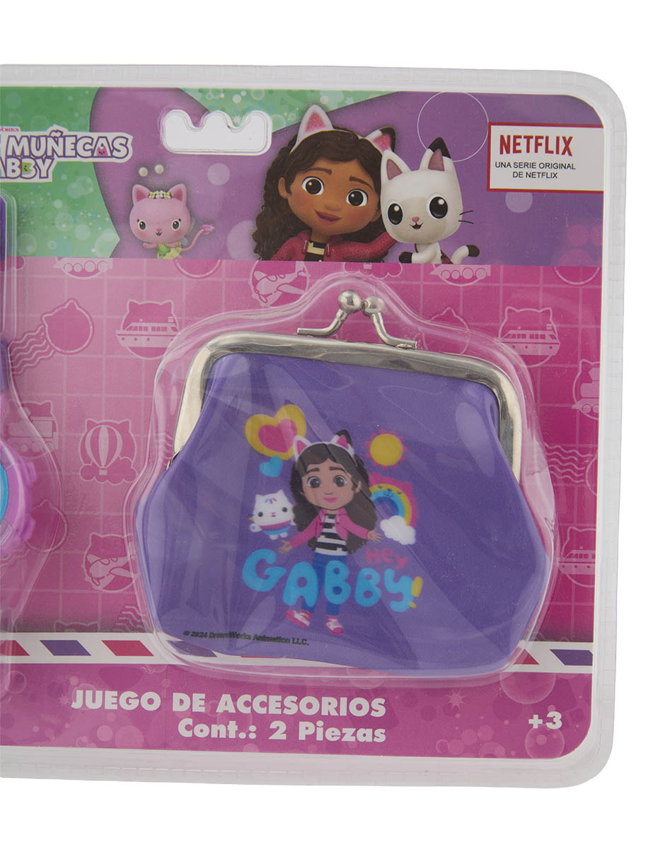 SET RELOJ GABBY JUGUETERIA, MULTICOLOR