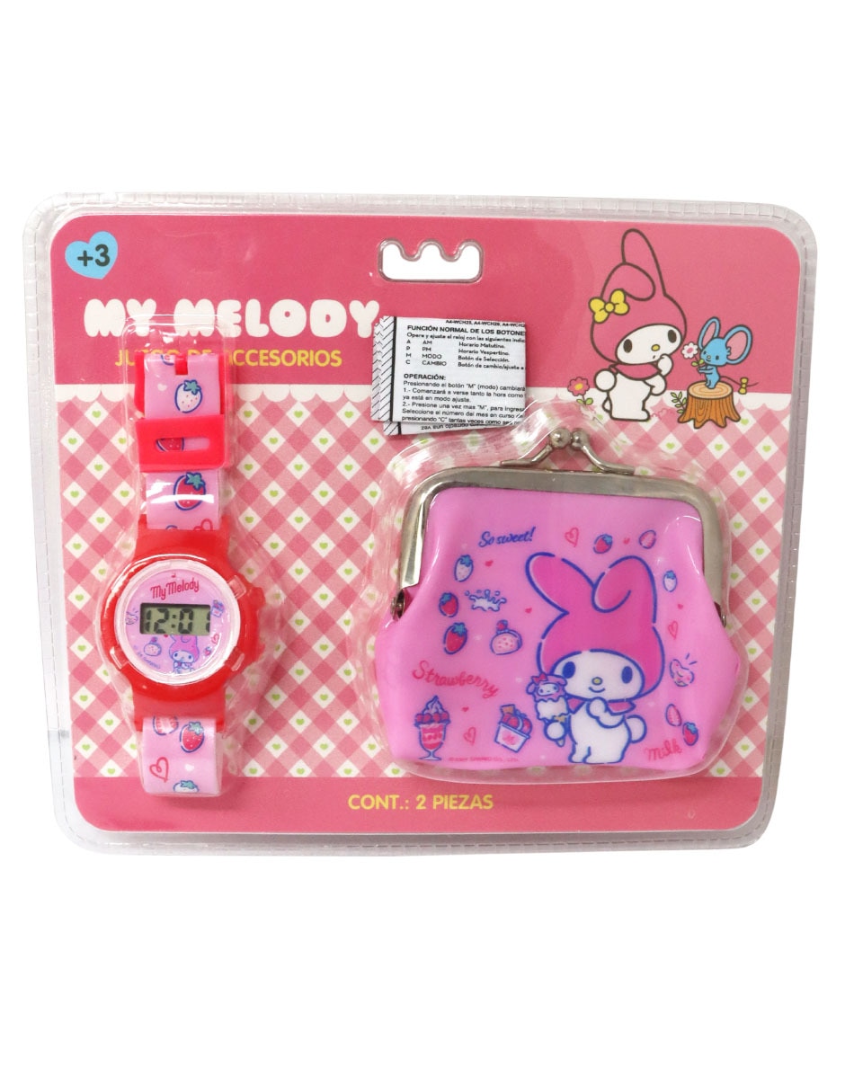 Set reloj my melody