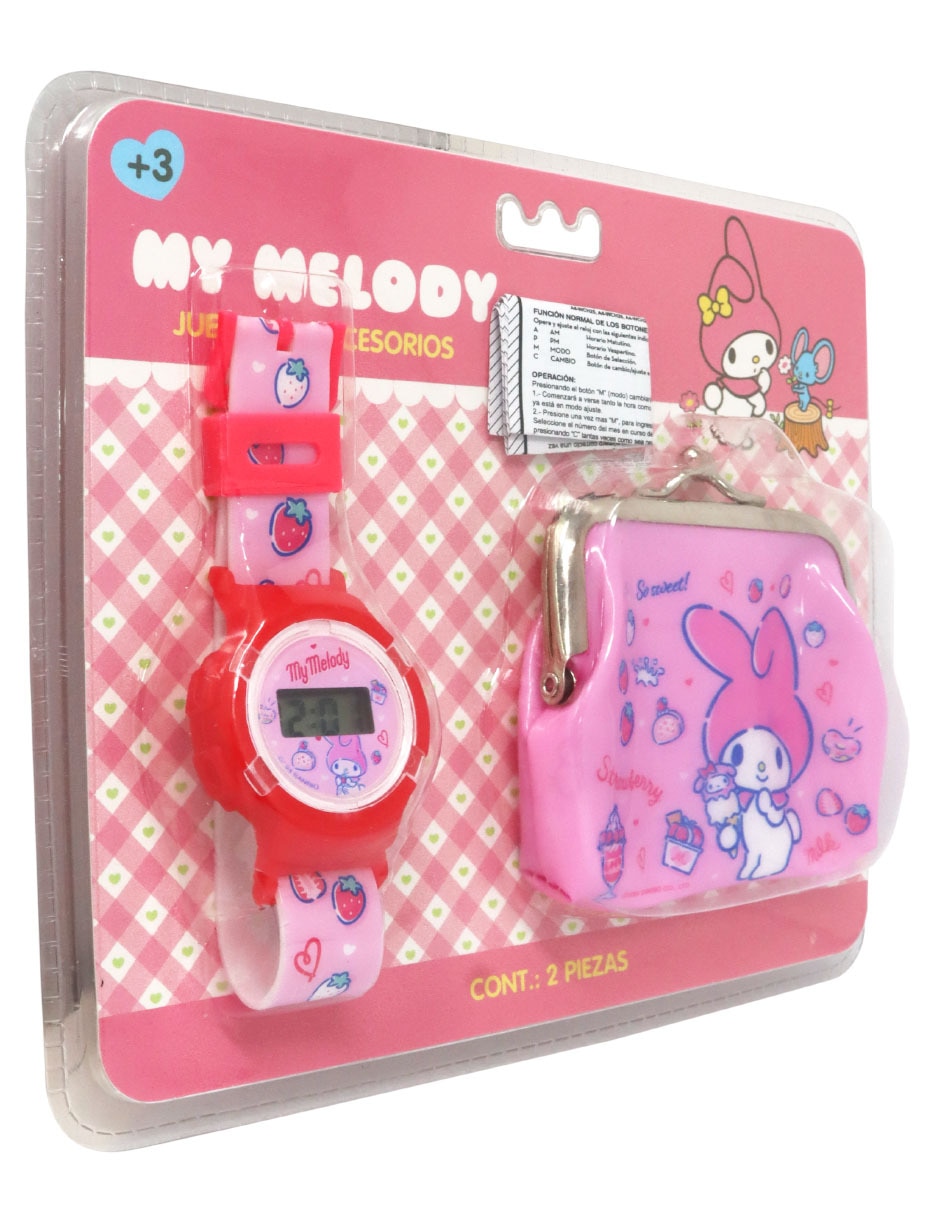 Set reloj my melody