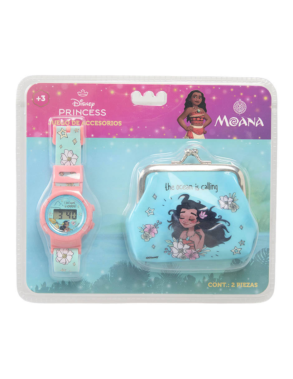 Set reloj Disney Moana 2