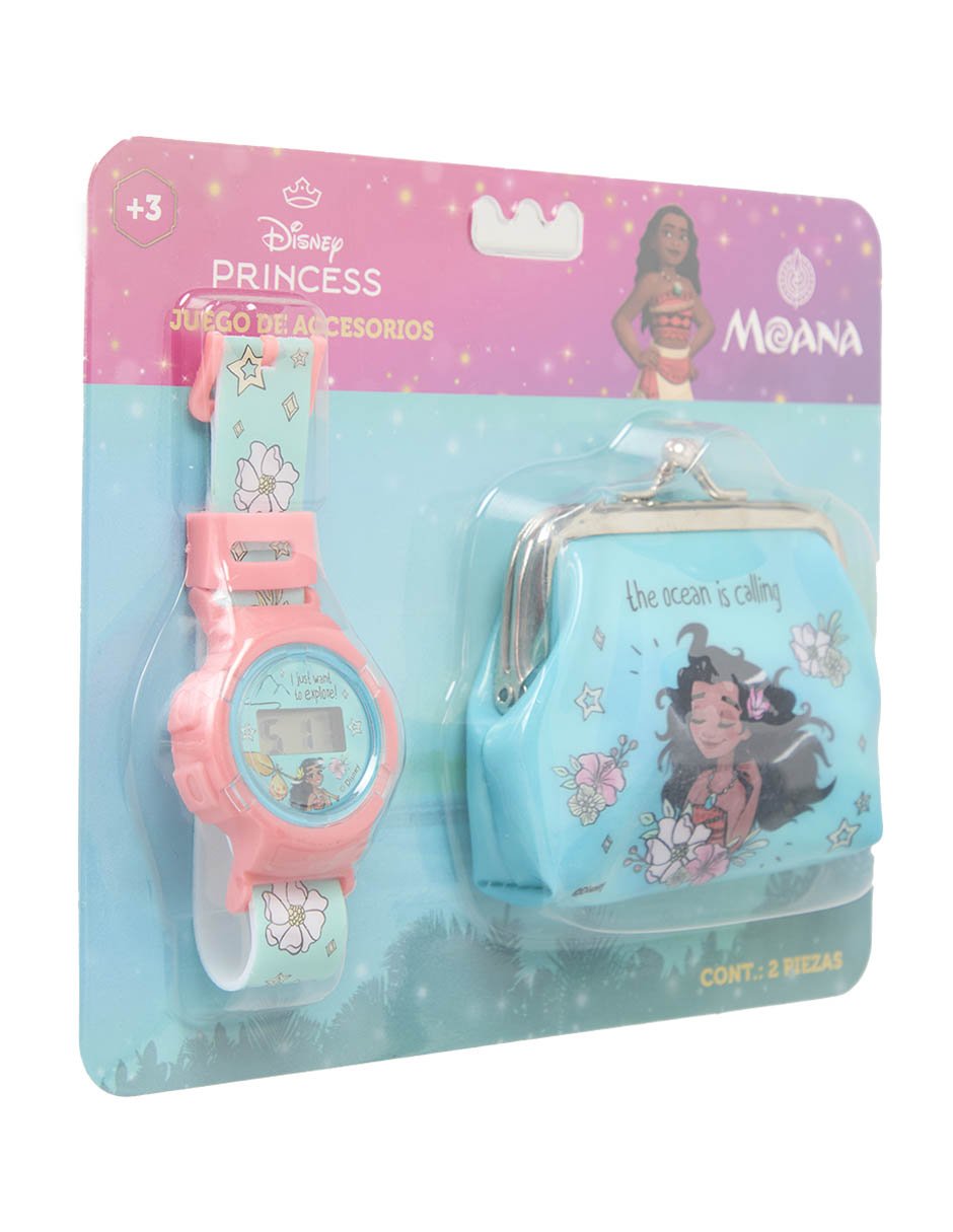 Set reloj Disney Moana 2
