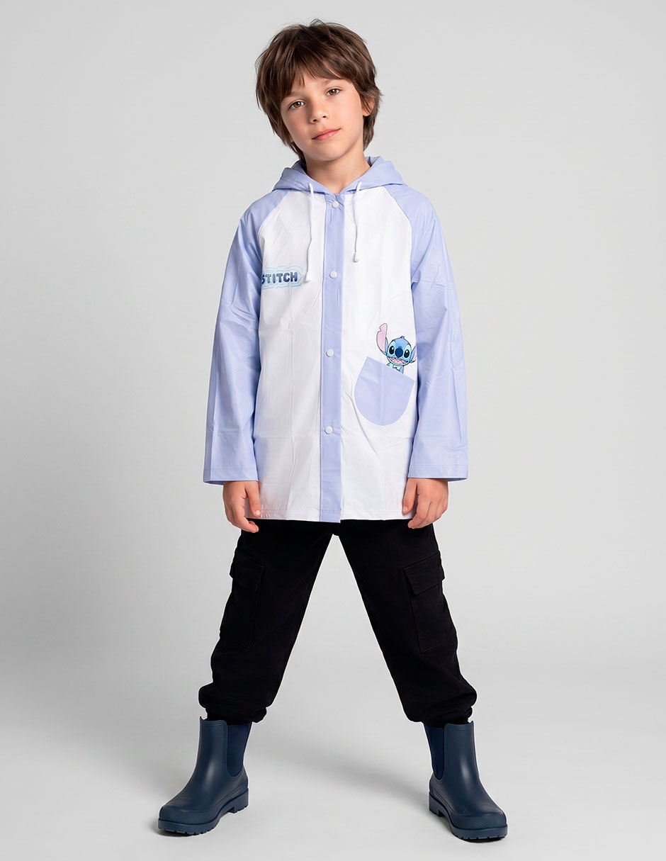 Impermeable Stitch Infantil unisex