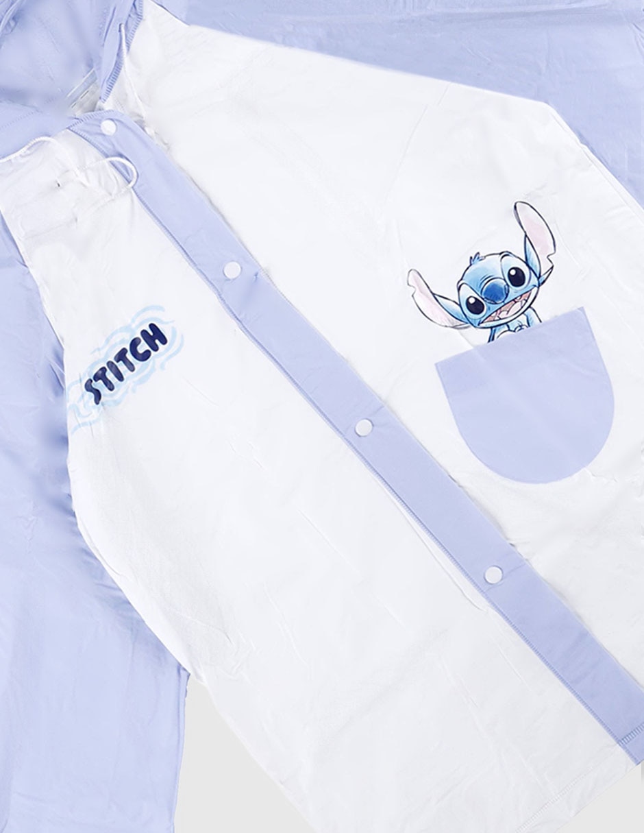 Impermeable Stitch Infantil unisex 4