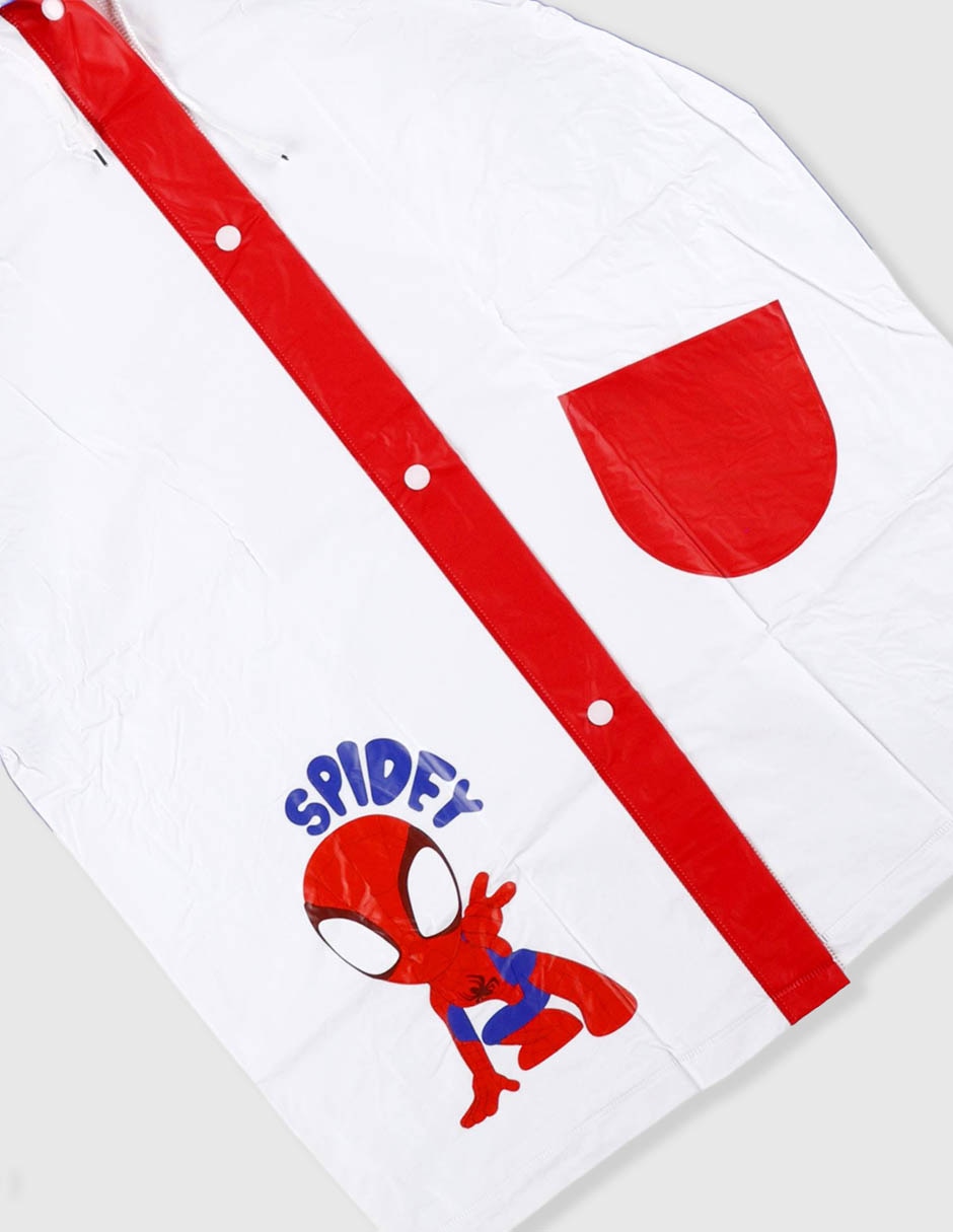Impermeable Spidey infantil 2
