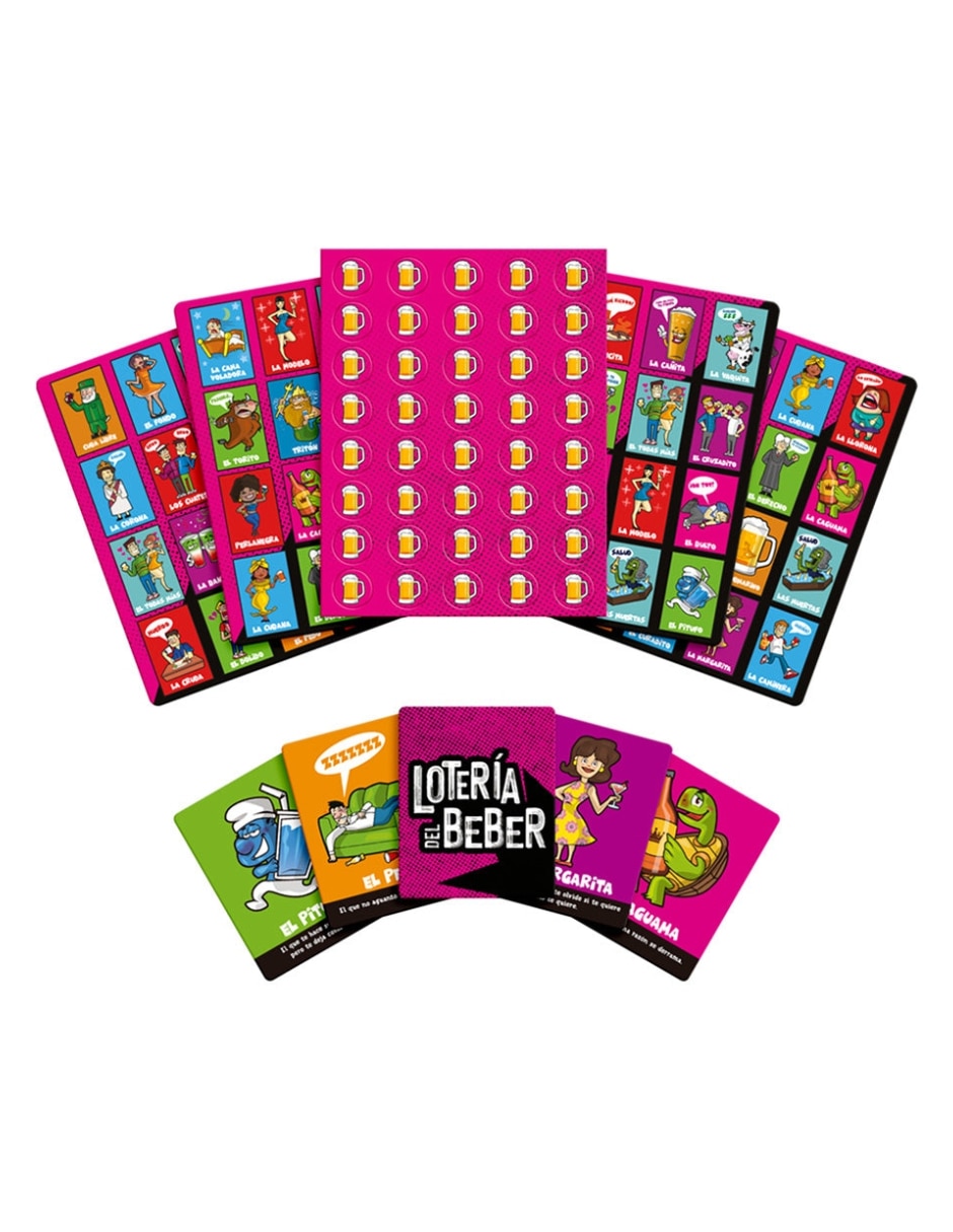 Lotería del beber de viaje novelty
